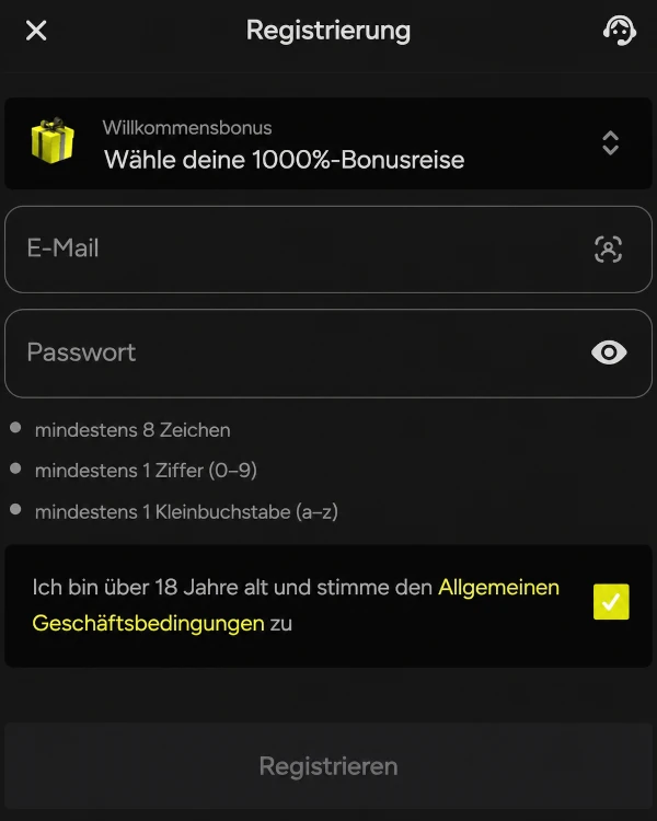 Dieser Abschnitt beschreibt Parimatch für Nutzer in Deutschland, einschließlich Registrierung, Bonusbedingungen, Sportwetten, Zahlungen, Sicherheit und verantwortungsvollem Spielen. Die Informationen dienen ausschließlich der Orientierung für Personen ab 18 Jahren.